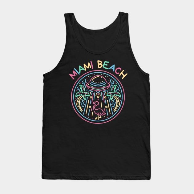 Miami Tank Top by Myartstor 